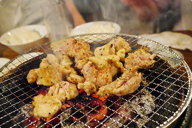 無事に鶏さんが美味しく焼き上がりました～！！