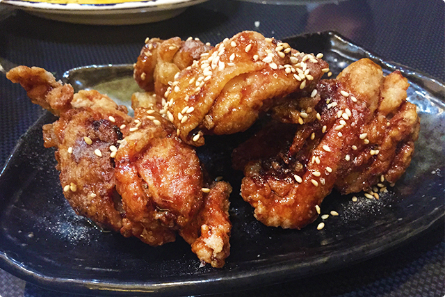 『丹波地鶏の唐揚げ（甘辛ダレ）』