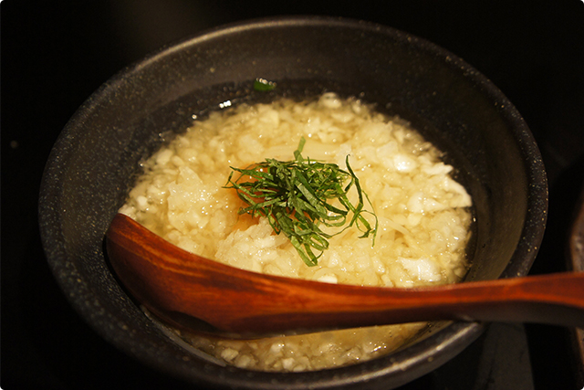 そして〆には来たのは『みぞれ梅冷麺』