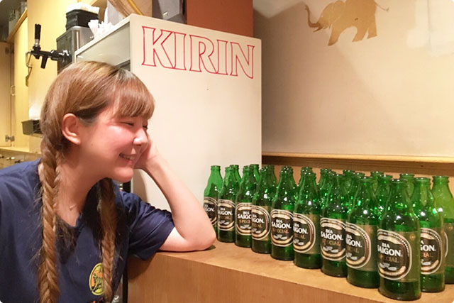 お店にあるベトナムスペシャルを飲み干す事はできなかったけど、これだけ飲んだらいいでしょー！！