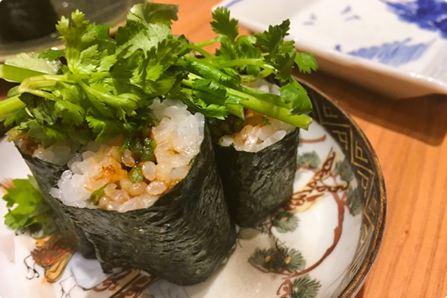 蕎麦と肴巻き 小野